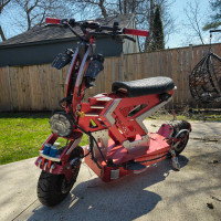 WEPED Cyberfold Hyper 72V 40,000 watts 60Ah eScooter NOT WORKING