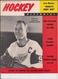 Toronto Maple Leaf Program and Hockey Pictorial Magazine 1963