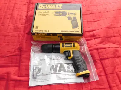 3/8” DEWALT PNEUMATIC DRILL $60 NEW, View more