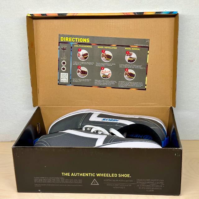 NEW in Box. Heelys GR8 Pro Wheeled Shoes Sz 11 in Men's Shoes in City of Toronto - Image 4