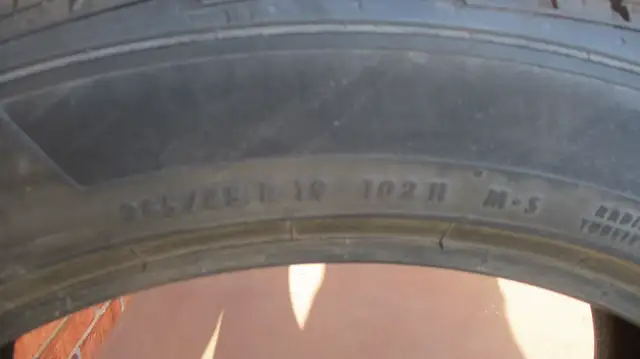 1 tire  new 245/45/19 m+s in Tires & Rims in St. Catharines - Image 3