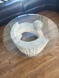 4 Stone and Glass Tables