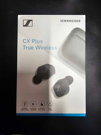 New in Box Sennheiser CX Plus Noise Cancelling Ear Buds