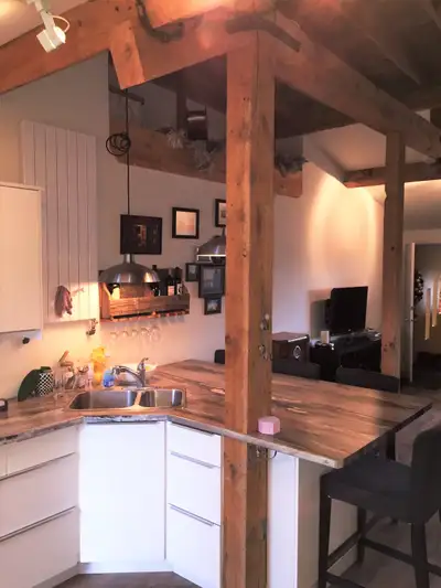 Beautiful large one bedroom apartment in century home