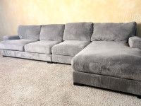 XL GREY SECTIONAL SOFA FOR $1000! DELIVERY AVAILABLE!