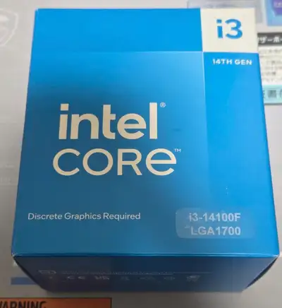 Great budget CPU for gaming or everyday builds. The 14100F offers strong single-core performance and...