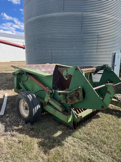 Two Crown rotary rock pickers for sale one hydraulic drive and one ground drive Hyd driven one used...