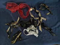 Group of 8 Chanel Gift Wrap Ribbons