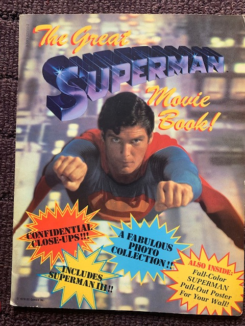The Great Superman Movie Book! 1978 DC Comics in Arts & Collectibles in City of Halifax