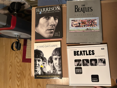 4 HARDCOVER BOOKS ARE IN GREAT SHAPE. THE 1 SOFTCOVER BOOKS SHOWS LOTS OF WEAR. $20 FOR ALL 5 BOOKS.