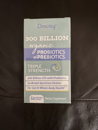 NEW Organic Probiotics & Prebiotics
