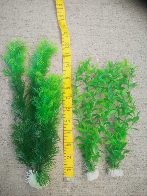 New in package fake plastic aquarium plants for your fish tank Fish