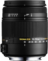 Sigma 18-250mm for Nikon