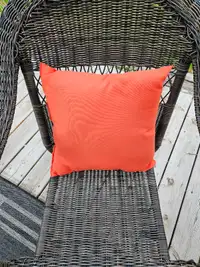 2 Bright Patio Cushions chairs not included 