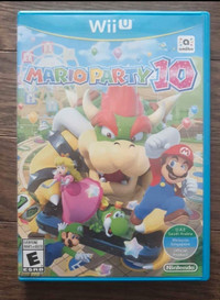 Wii-U Mario Party 10 pristine condition