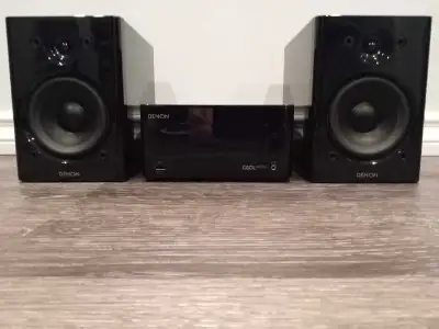 Denon Mini-System Amplifier w/Speakers DRA-N5, View more
