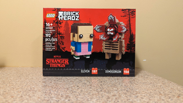 LEGO BrickHeadz Stranger Things 40549 Demogorgon Eleven in Toys & Games in Kitchener / Waterloo - Image 2