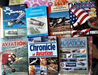 Aviation , Jet and  aircraft books 16 volumes