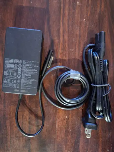 Microsoft Surface 65W Power Supply. Surface Charger. Magnetic Connector. Slightly used. No Damage. N...