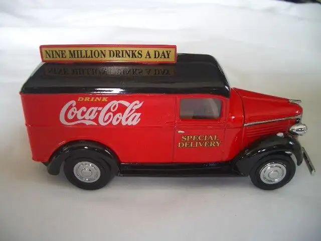 Coca Cola Matchbox 1937 GMC Van  NIB in Arts & Collectibles in City of Toronto - Image 3