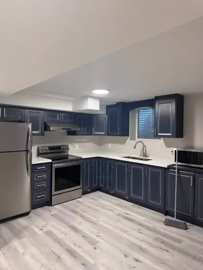 new constructed basement for rent