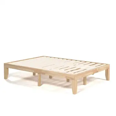 Costway Full 14'' Wooden Bed Frame Platform Wood, View more