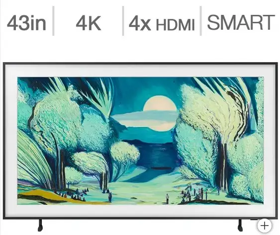 Télévision QLED 43'' QN43LS03FAFXZC FRAME TV 4K Smart Samsung in TVs in Laval / North Shore - Image 2
