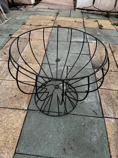 Metal Basket planter, View more