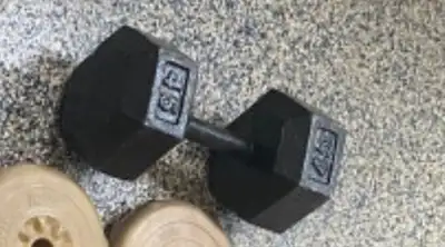 45lb single dumbbell , View more