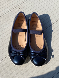 GEOX  Leather Ballet Pumps uniform  shoes girl toddler