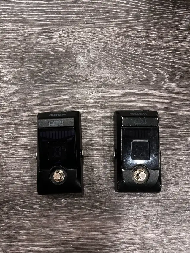 Pair of Korg Pitch black tuners in Amps & Pedals in Barrie - Image 2