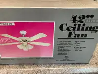 Ceiling fan and light combo