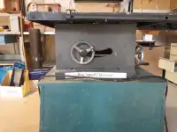 TABLE SAW WITH STAND, $175