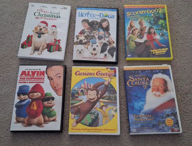 Assorted Childrens DVD Movies