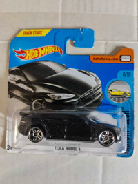 Hot wheels car Tesla Model s