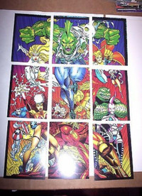 1992 The Savage Dragon Comic Images Complete 90 Card Set