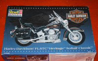 Model of Harley Davidson Softail