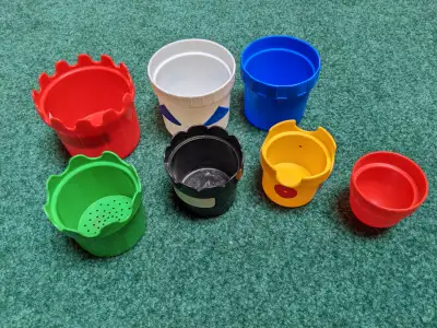 Stack, sort, build – and tear down! When your child gets to explore and discover things on their own...