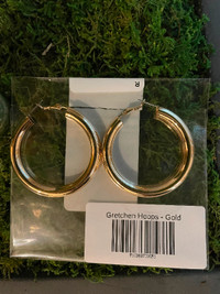 New Petit Moments Gold Plated Hoop earrings
