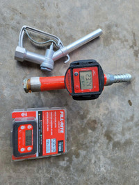 Gas diesel meter and nozzles