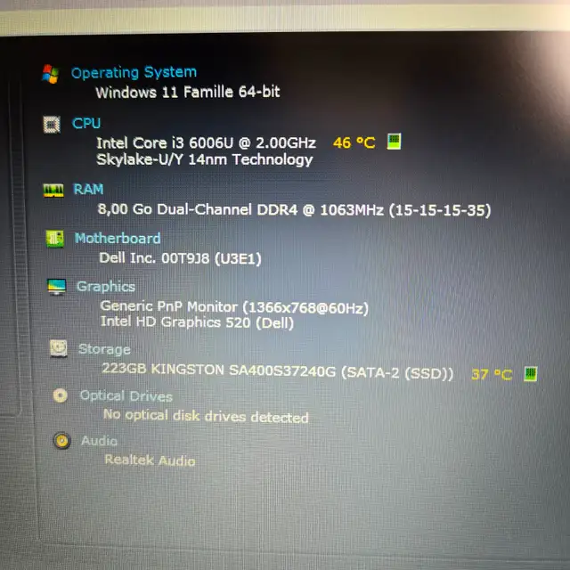Dell Latitude 3480 | Intel Core i3 | 8 Gb RAM | 240 Gb SSD in Laptops in Laval / North Shore - Image 3