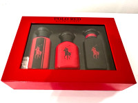 Polo red perfume gift set 100ml (edt, edp and extreme)