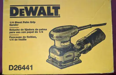 DeWalt ponceuse , View more