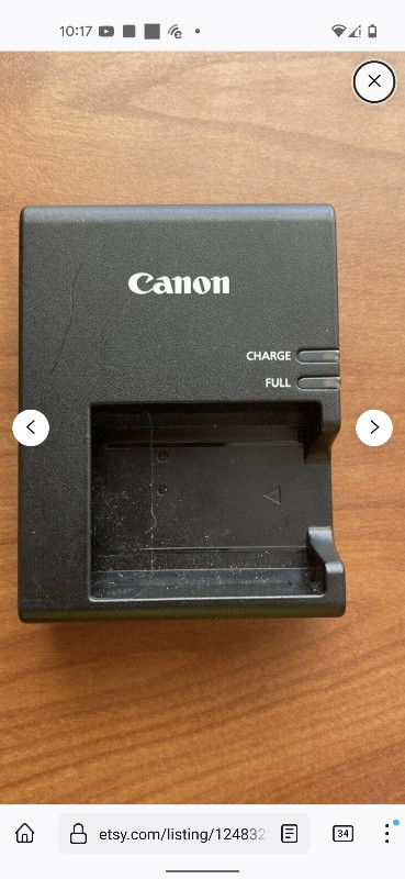 Canon Battery Charger Model LC-E10 in Cameras & Camcorders in Mississauga / Peel Region