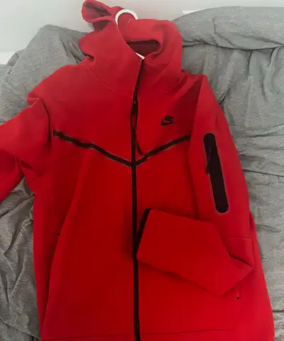 red Nike tech fleece , View more