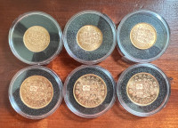 Canadian Mint 1912-14 Gold Coin Set