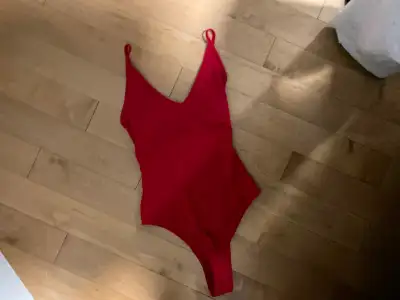 Garage shirt- v neck bodysuit in xs, View more