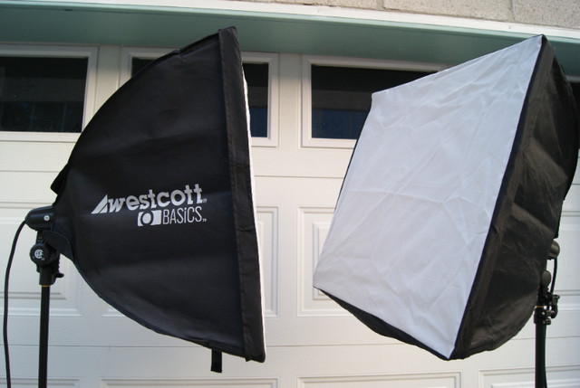 Westcott Basics 2-Light Softbox Kit in Cameras & Camcorders in City of Toronto - Image 2