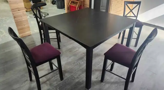 table high top bar level in Dining Tables & Sets in Barrie - Image 5
