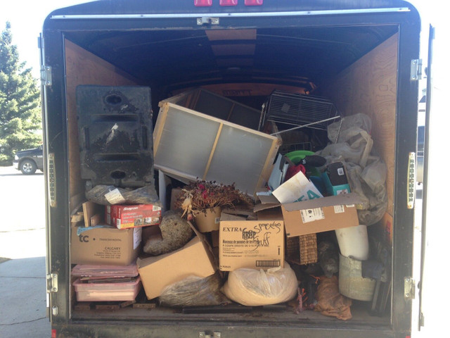 JUNK REMOVAL SERVICES/Garbage Disposal  4035974992 in Cleaners & Cleaning in Red Deer - Image 4